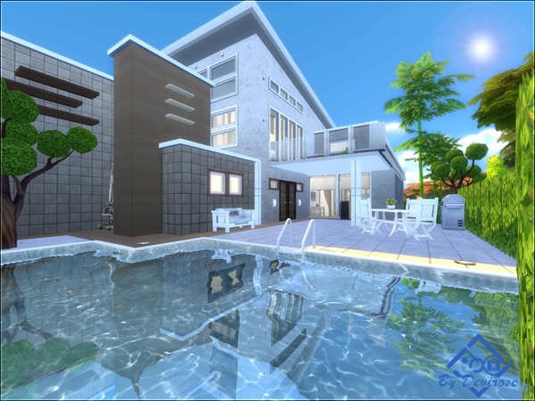 Sims 4 Arcadia Modern 23 house by Devirose at TSR