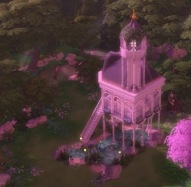 Sims 4 The Sylvan Pavilion by Velouriah at Mod The Sims