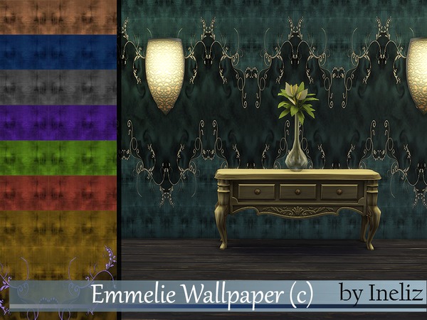 Sims 4 Emmelie Wallpaper by Ineliz at TSR
