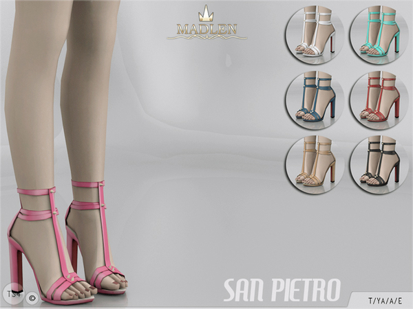 Sims 4 Madlen San Pietro Shoes by MJ95 at TSR