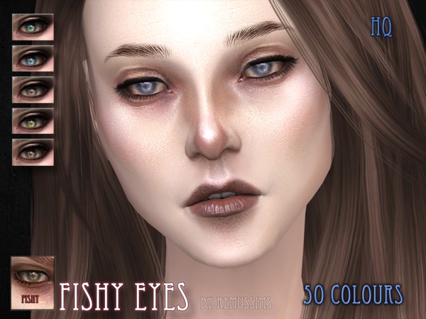 Sims 4 Fishy Eyes by RemusSirion at TSR