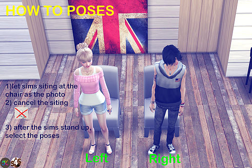 Sims 4 SKC Couple Pose Set CP01 at Studio K Creation