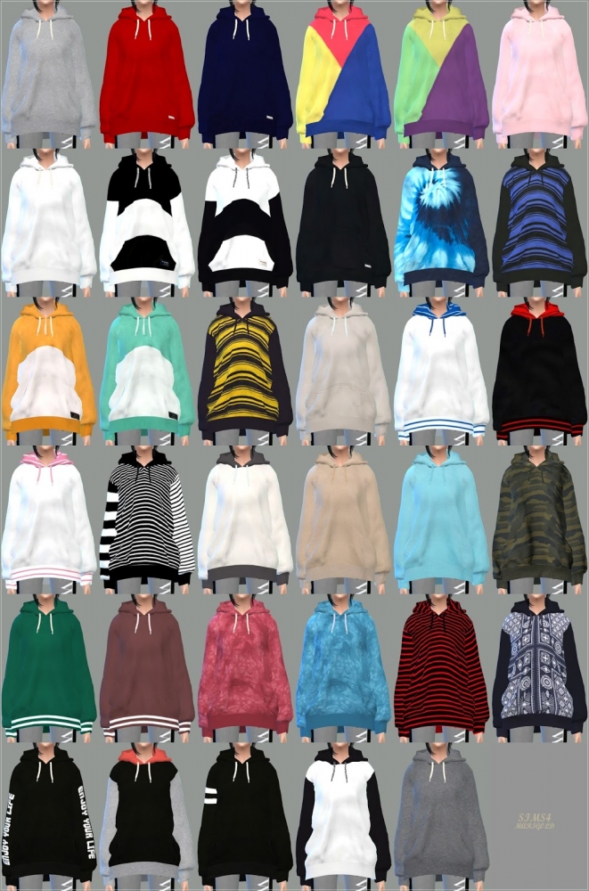 Female Hoodie at Marigold » Sims 4 Updates