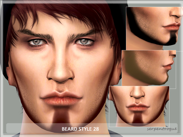 Sims 4 Beard Style 28 by Serpentrogue at TSR
