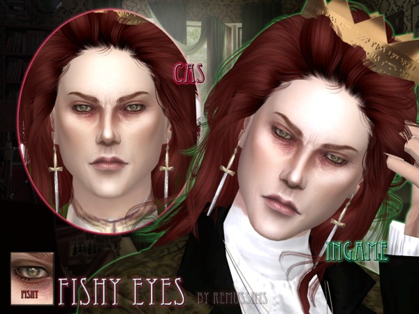 Sims 4 Fishy Eyes by RemusSirion at TSR