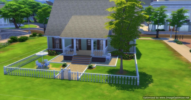 Cottage Bungalow by LadyAngel at Mod The Sims » Sims 4 Updates