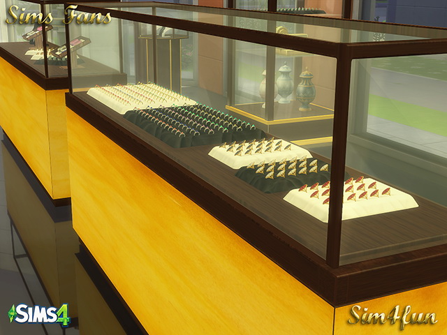 Sims 4 Jewelry Store at Sims Fans