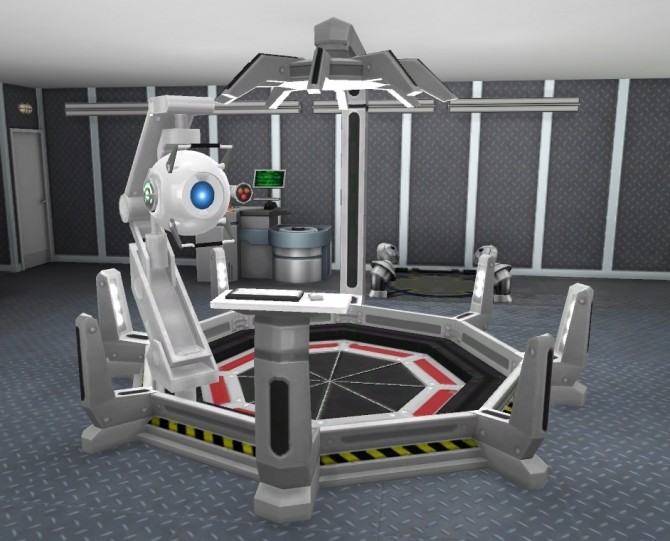 Sims 4 Wheatley Invention Constructor by salvador1512 at Mod The Sims