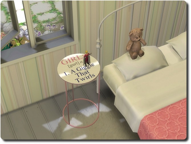 Sims 4 PhotoOp End Table by rtgkbg at Mod The Sims