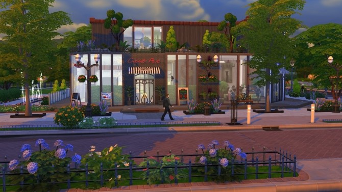 Sims 4 Avarice Acre Retail Store by JasonRMJ at Mod The Sims