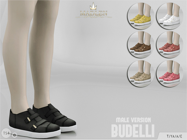 Sims 4 Madlen Budelli Shoes Male by MJ95 at TSR