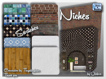 Niches by Oldbox at All 4 Sims