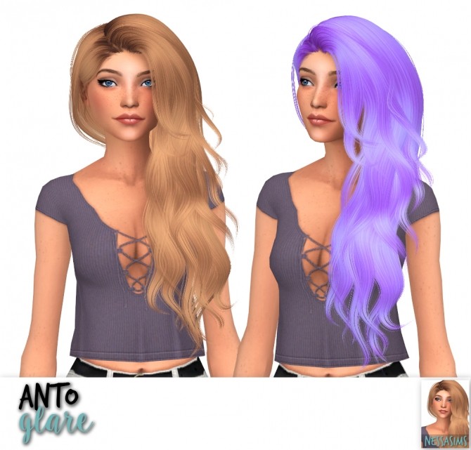 Sims 4 Anto glare, heartbeat, hide, mollie, nana & roses recolors at Nessa Sims