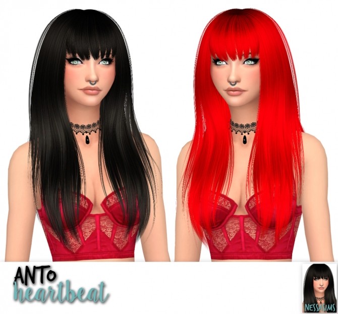 Sims 4 Anto glare, heartbeat, hide, mollie, nana & roses recolors at Nessa Sims