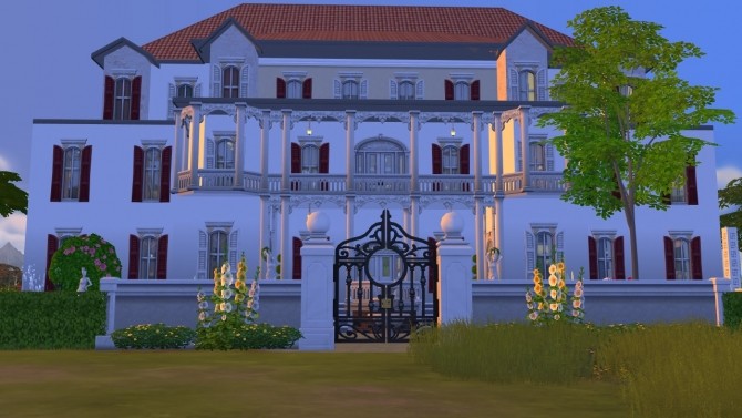 Sims 4 The Historical Von Windenburg Estate by lincfrye0812 at Mod The Sims