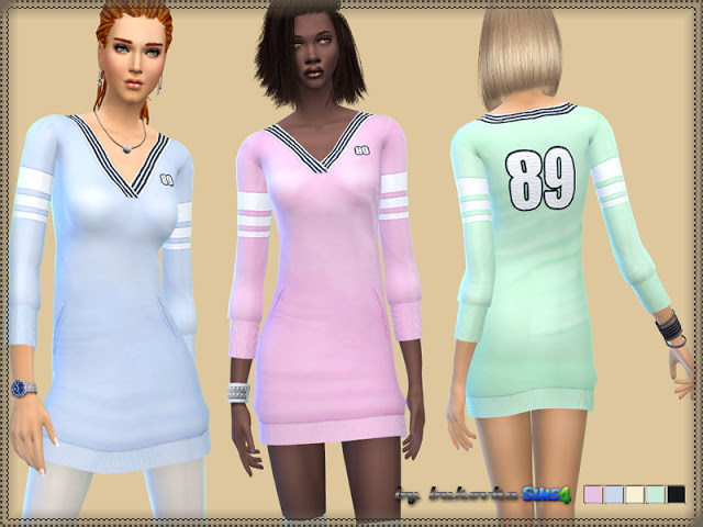 Sims 4 Sport Dress 89 at Bukovka