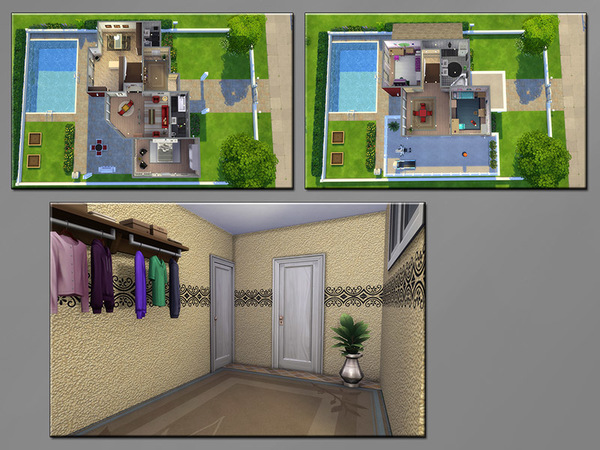 Sims 4 MB Modern Hideaway by matomibotaki at TSR