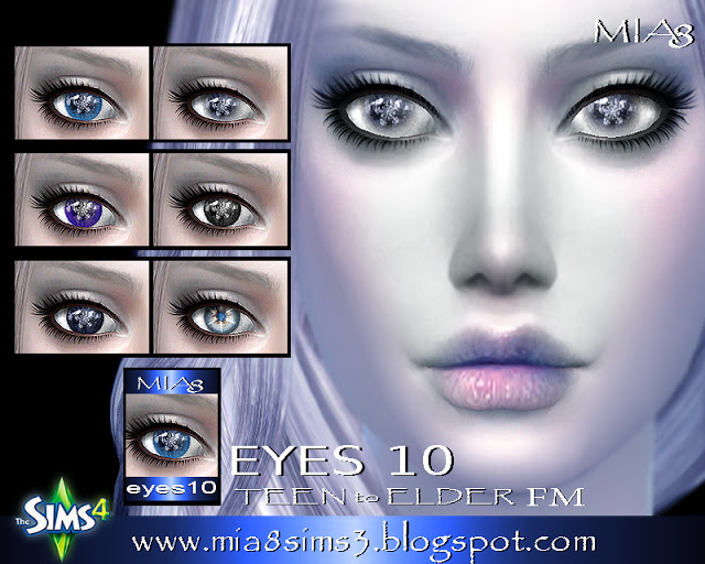 Sims 4 New lenses nr. 5 to 11 at MIA8
