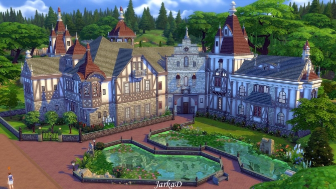 Lakeside Mansion at JarkaD Sims 4 Blog » Sims 4 Updates