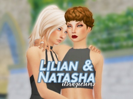 The Aldrich Twins by itsangiesims at SimsWorkshop