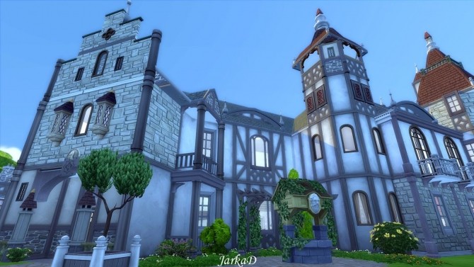 Sims 4 Lakeside Mansion at JarkaD Sims 4 Blog