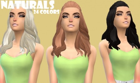 CrazyCupCake IsaHair Recolor by Lovelysimmer100 at SimsWorkshop