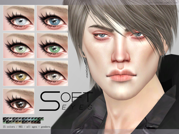 Sims 4 Soft Eyes N85 by Pralinesims at TSR