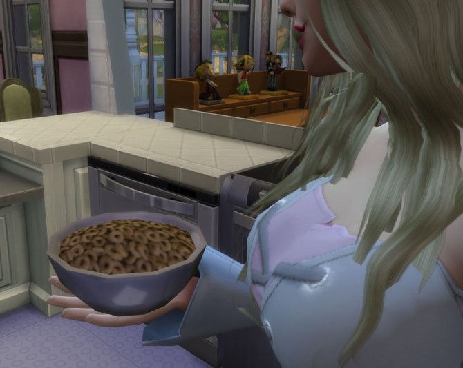 Sims 4 Cereal Replacements 3 Flavors by BritannicStepanova at Mod The Sims