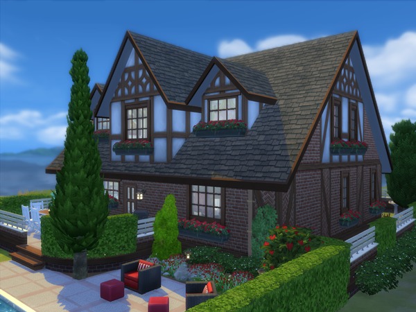 Sims 4 The Hepburn house by sharon337 at TSR