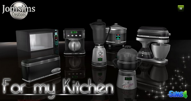 For my kitchen set at Jomsims Creations » Sims 4 Updates