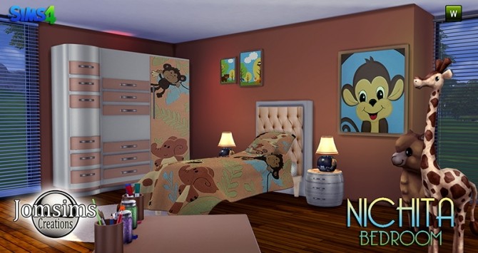 Sims 4 Nichita kidsroom at Jomsims Creations