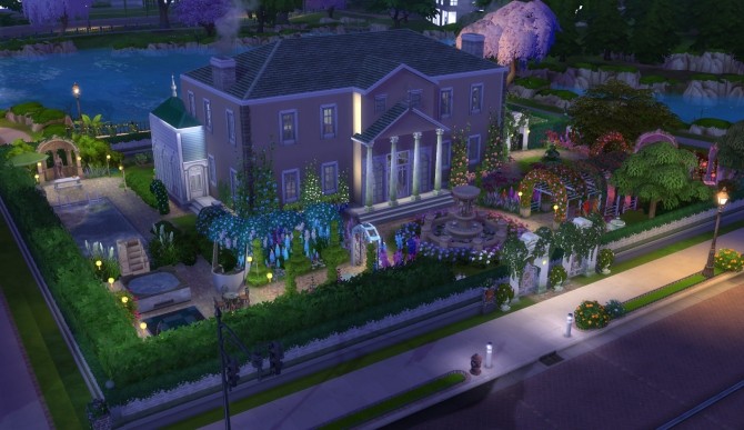 Sims 4 The Superhero Mansion by Velouriah at Mod The Sims