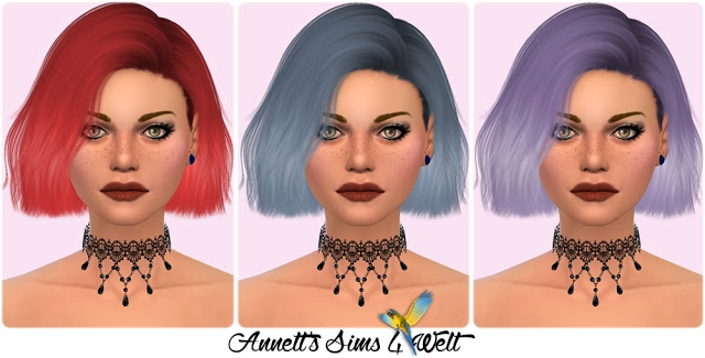 Sims 4 Nightcrawler Hair Confetti Recolors at Annett’s Sims 4 Welt