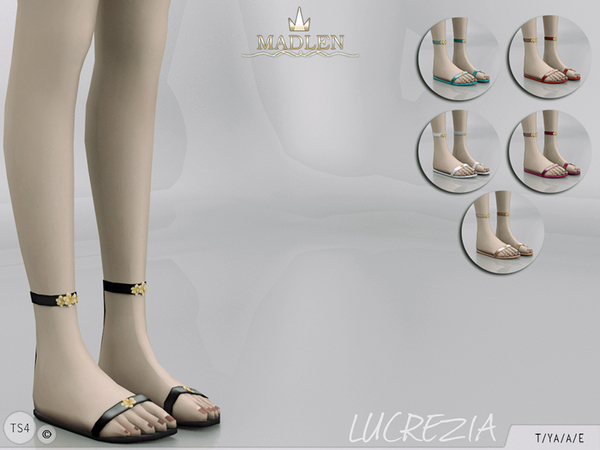 Madlen Lucrezia Shoes by MJ95 at TSR » Sims 4 Updates