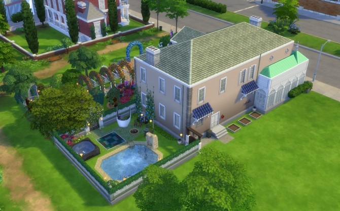 Sims 4 The Superhero Mansion by Velouriah at Mod The Sims