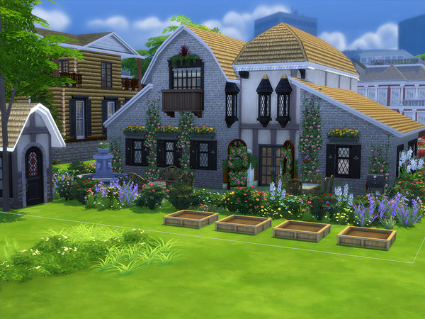 Sims 4 Elmhurst Manor by Aibrean at TSR