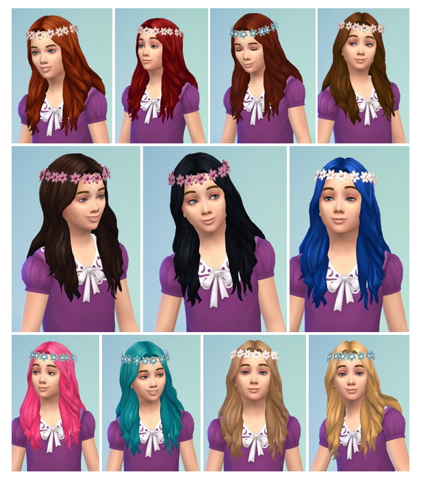 Sims 4 Girlys Flower Hour at Birksches Sims Blog
