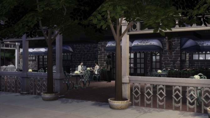 Sims 4 Hedmans Hideaway Restaurant by Monster without name at Mod The Sims