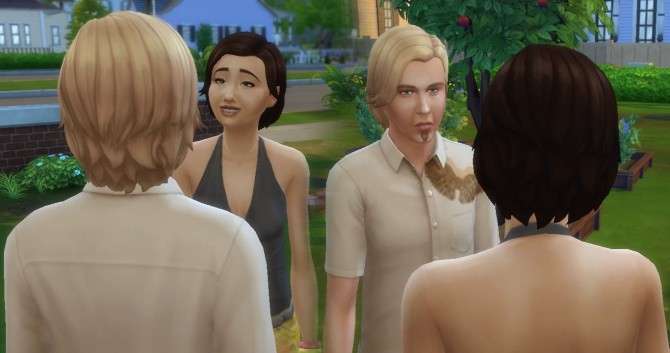 Sims 4 Mid Side Hair Conversion at My Stuff