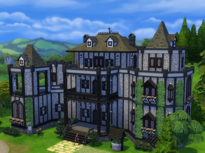 Vampire Castle NO CC at Tatyana Name » Sims 4 Updates