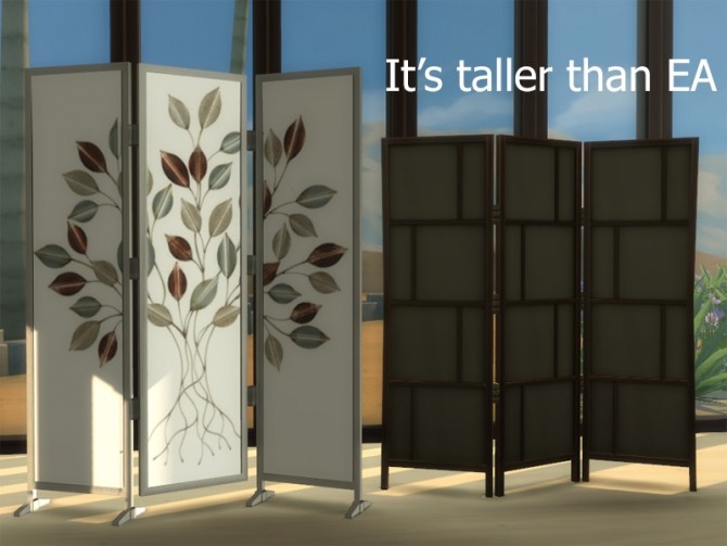 Sims 4 Jindann Room Divider by jindann at Mod The Sims