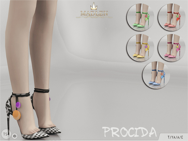 Sims 4 Madlen Procida Shoes by MJ95 at TSR