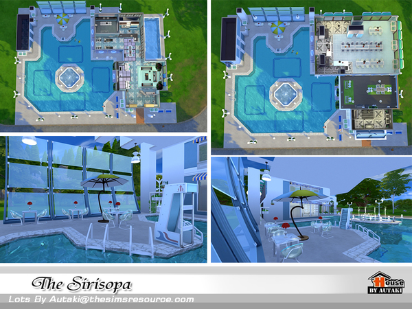 Sims 4 The Sirisopa house by autaki at TSR