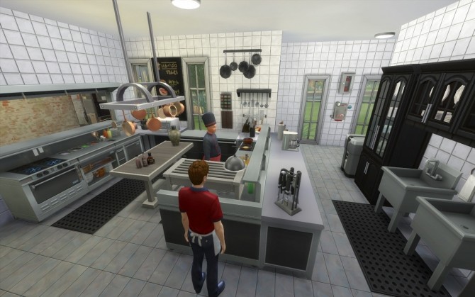 Sims 4 Italian restaurant at Via Sims