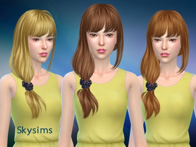 Sims 4 Skysims hair 114 (Pay) at Butterfly Sims