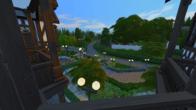 Sims 4 Hall Of Flames Estate with a story by iraht at Mod The Sims