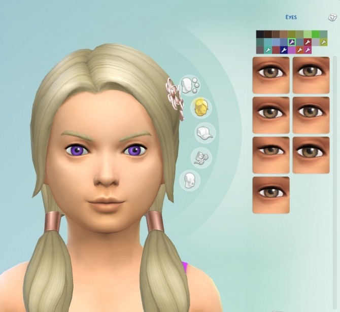 Sims 4 Eye Recolour Set 7 Colours by wendy35pearly at Mod The Sims