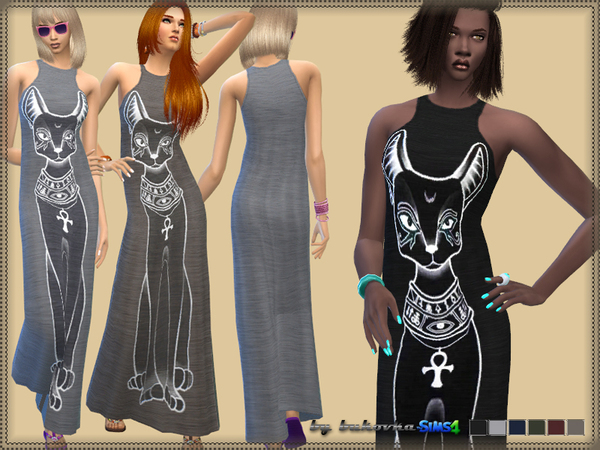 Sims 4 Dress Shirt Cat by bukovka at TSR