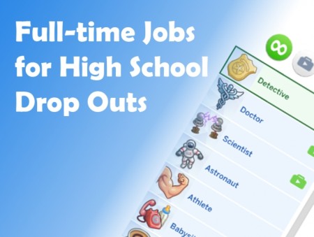 Drop Out of High School and Get a Real Job by telford at Mod The Sims