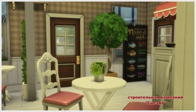 Sims 4 Grandma Uli Brasserie at Sims by Mulena